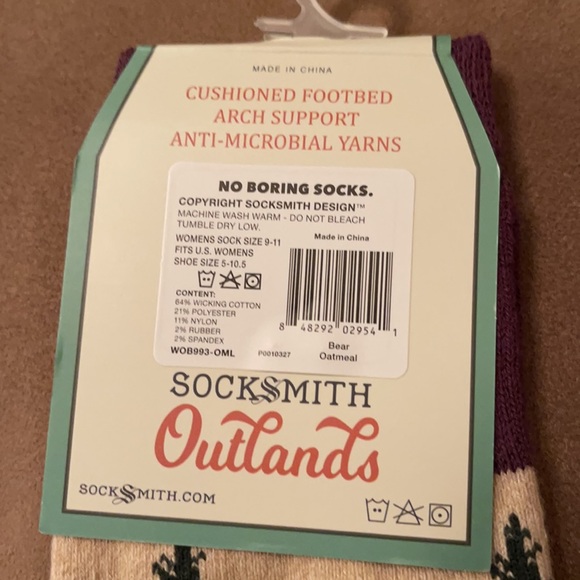 Bear Outland Crew Boot Sock - Picture 3 of 3